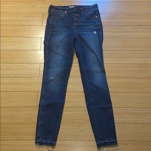 Madewell 10” High-Rise Skinny